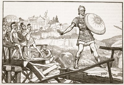 Horatius Cocles försvarar bron av English School