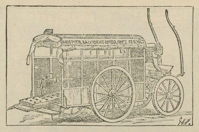 Sjukhus och ambulansbil av English School