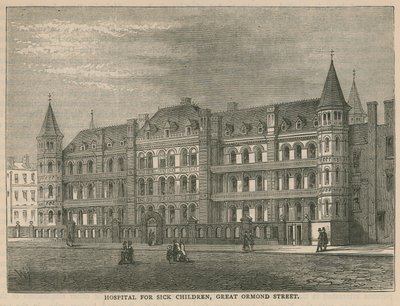 Sjukhus för sjuka barn, Great Ormond Street, London av English School
