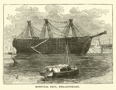 Sjukhusfartyg, Dreadnought av English School