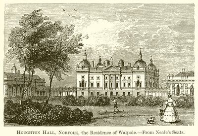 Houghton Hall, Norfolk, bostaden i Walpole av English School