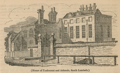 House of Tradescant och Ashmole, South Lambeth av English School