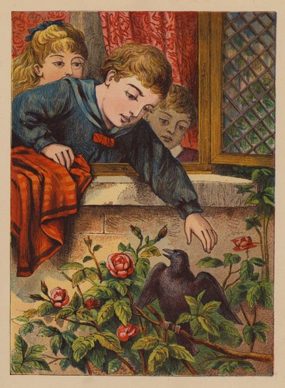 Hur mår du (färglitografi) av English School