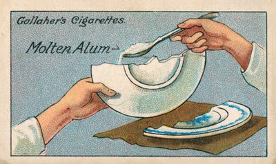 Hur man lagar trasigt porslin (chromolitho) av English School