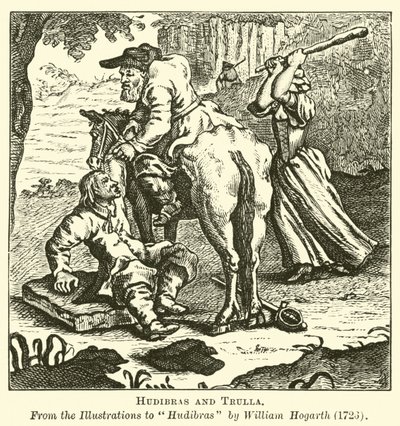 Hudibras och Trulla av English School