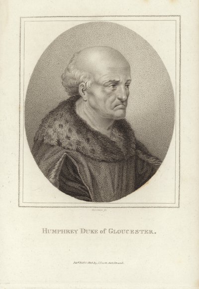 Humphrey hertig av Gloucester av English School