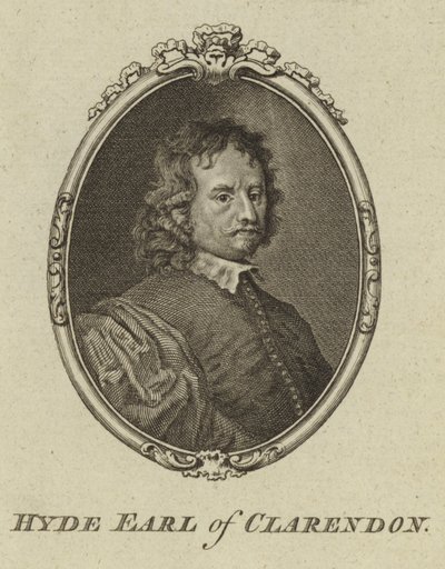 Hyde Earl of Clarendon av English School