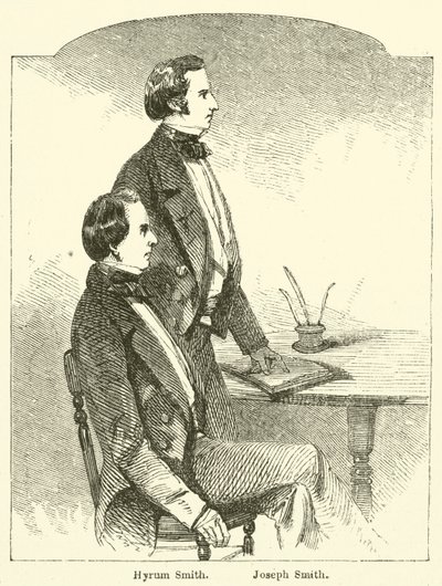 Hyrum Smith, Joseph Smith (gravyr) av English School