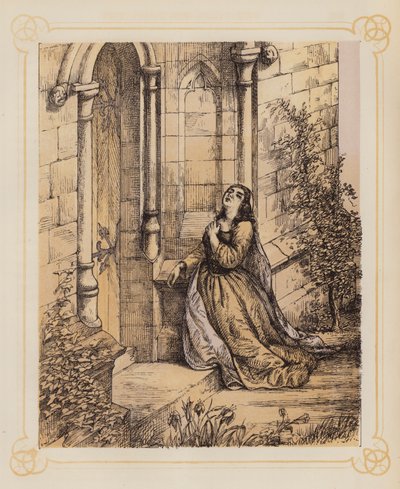 Illustration till Bunyans Pilgrimsfärden (litografi) av English School