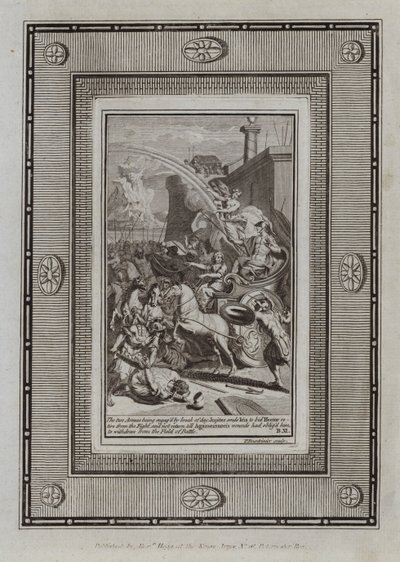 Illustration till Homeros Iliaden (gravyr) av English School