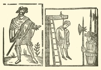 Illustration till The Roxburghe Ballads av English School