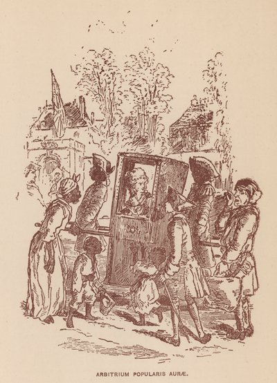 Illustration för The Virginians av Thackeray av English School