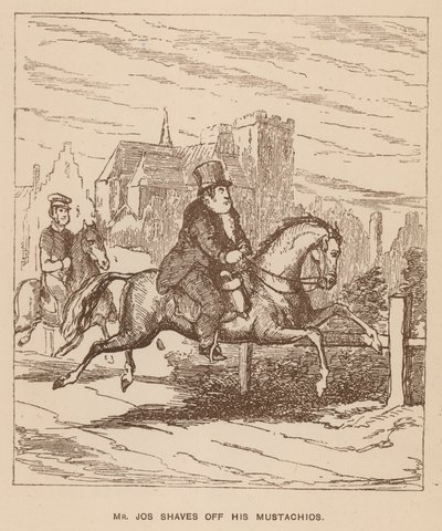 Illustration för Vanity Fair av Thackeray av English School