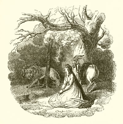 Illustration av Faery Queene av English School