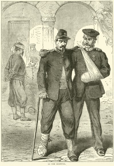 På sjukhuset, november 1870 av English School