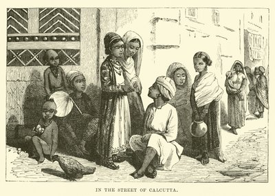 På gatan i Calcutta av English School