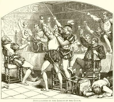 Invigning av League of the Gueux av English School