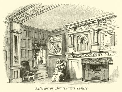 Interiör av Bradshaws House av English School