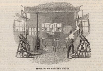 Interiör av Watsons Tower av English School