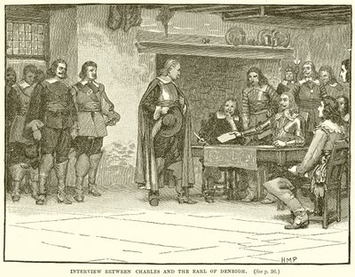 Intervju mellan Charles och Earl of Denbigh av English School