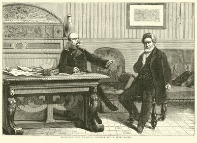 Intervju mellan greve Bismarck och M Jules Favre, september 1870 av English School