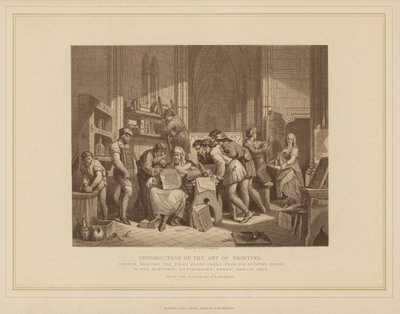 Einführung der Druckkunst von English School