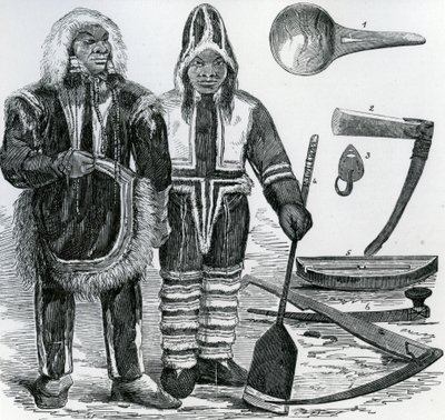 Inuitpar (gravyr) av English School