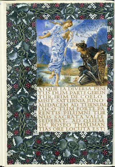 Iris framträdande inför Turnus, 1874-c.1919 av English School
