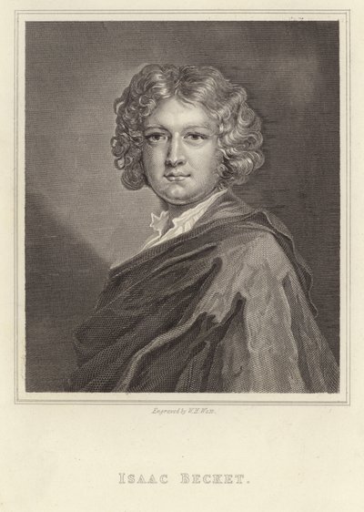 Isaac Beckett - engelsk mezzotintgravör (1653-1719) av English School