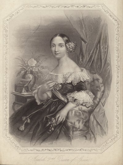 Isabella II av Spanien av English School