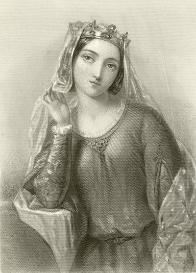 Isabella av Angouleme, drottning av kung John av English School