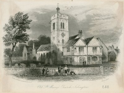 Islington, St Marys (gamla kyrkan) av English School