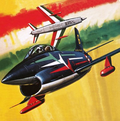 Italienskt aerobatiklag av English School