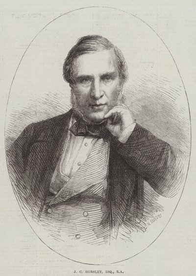 J C Horsley, Esquire, RA (gravyr) av English School