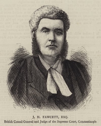 J H Fawcett, Esquire (gravyr) av English School