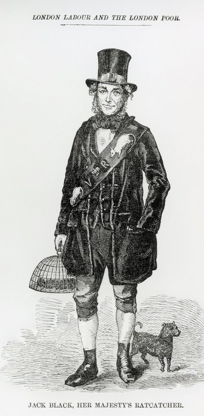 Jack Black, Her Majestys Ratcatcher, c.1840 av English School