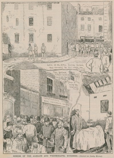Jack the Ripper: Scenes of the Aldgate and Whitechapel mord av English School