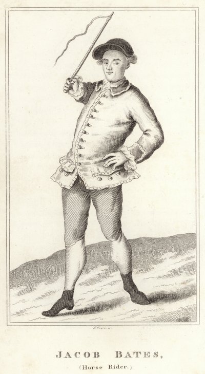 Jacob Bates, ryttare av English School