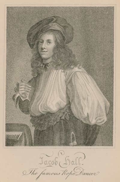Jacob Hall, den berömda repdansaren av English School