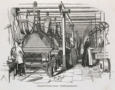Jacquard Power Looms av English School