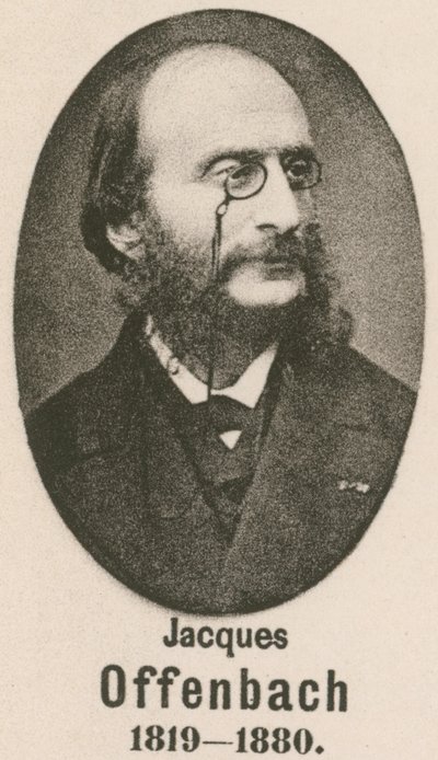 Jacques Offenbach (gravyr) av English School