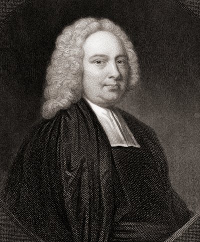 James Bradley (1693-1762) från Gallery of Portraits, publicerad 1833 av English School