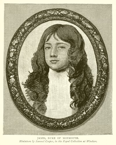 James, hertig av Monmouth av English School