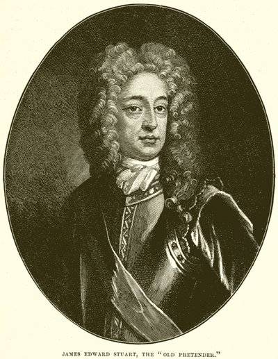 James Edward Stuart, den gamle pretendern. av English School