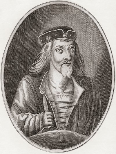 James I, kung av skotten av English School