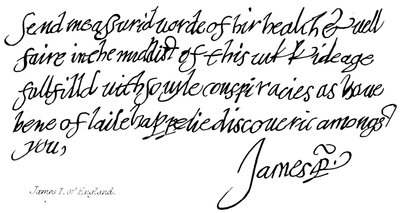 James I av England av English School