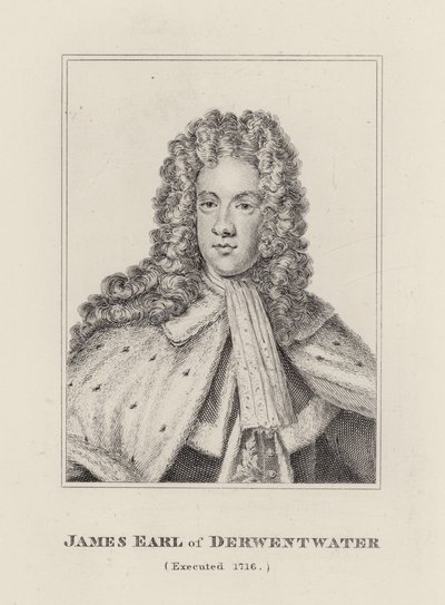 James Radcliffe, Earl of Derwentwater (gravyr) av English School