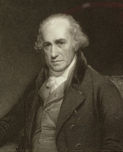 James Watt (1736-1819) av English School