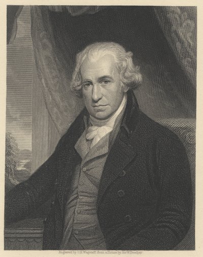 James Watt (gravyr) av English School