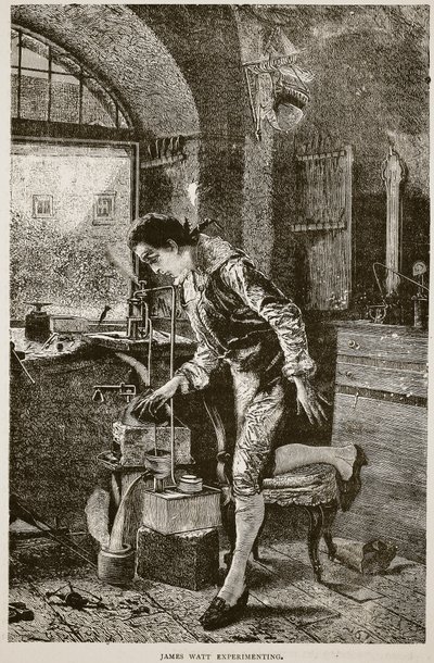James Watt experimenterar av English School